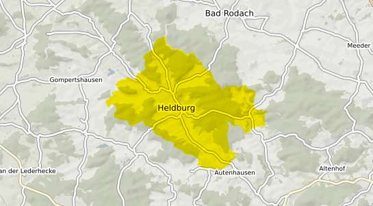 Immobilienpreisekarte Bad Colberg Heldburg